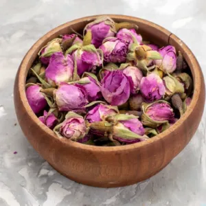 Damask Rose and Hibiscus