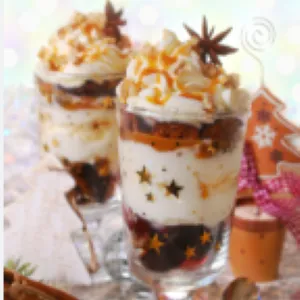 Gingerbread Caramel Mousse